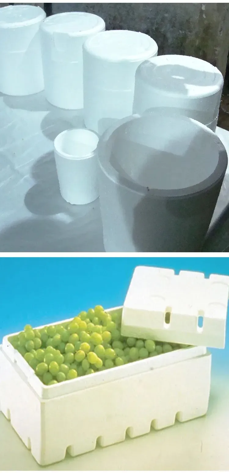 Polystyrene molds for packaging boxes that provide convenient transportation of vegetable and fruit box molds - EPS Fruit And Vegetable Packaging Box 2 1 - Green Building EPS Machine