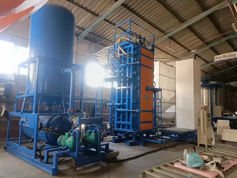 EPS block molding Vertical production line - EPS block molding production line 6 - Green Building EPS Machine