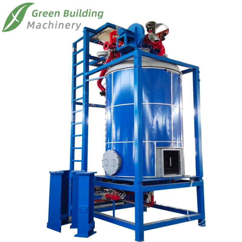 Eps Plastic Styrofoam Polystyrene Beads Pre-expander Machine With Double Expansion - Low density foam machine 5 - Green Building EPS Machine
